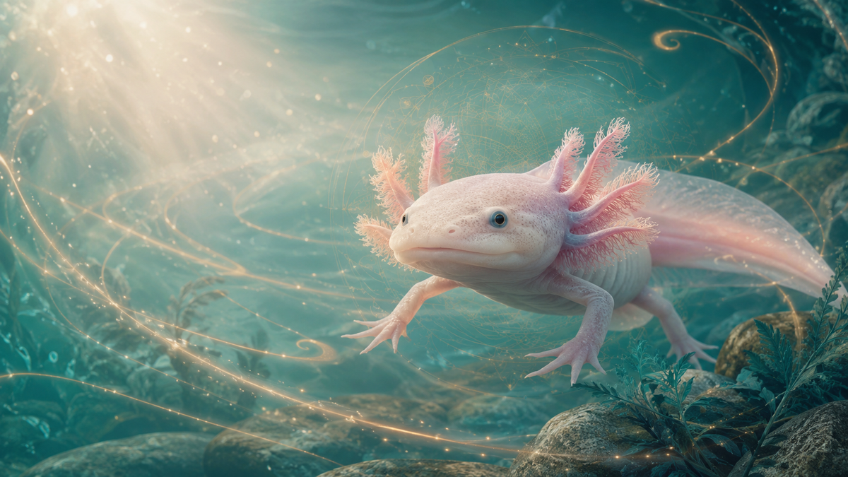 Axolotl Reiki – Energiearbeit mit dem Krafttier Axolotl