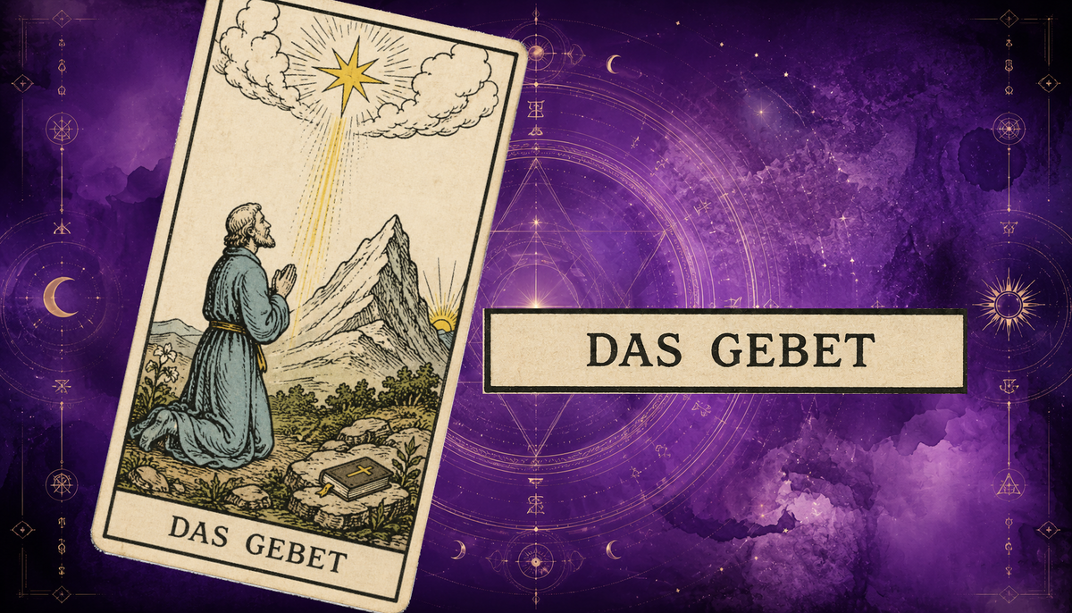 Das Gebet – Orakelkarte: Bedeutung & spirituelle Deutung