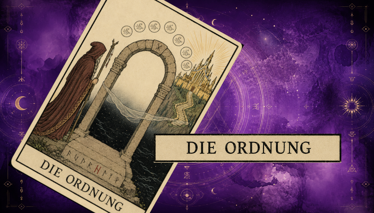 Die Ordnung– Orakelkarte: Bedeutung & spirituelle Deutung