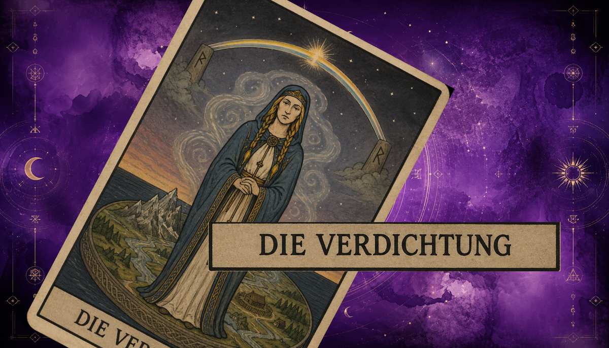 Die Verdichtung – Orakelkarte: Bedeutung &amp; spirituelle Deutung