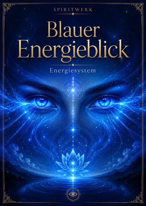 Blauer Energieblick