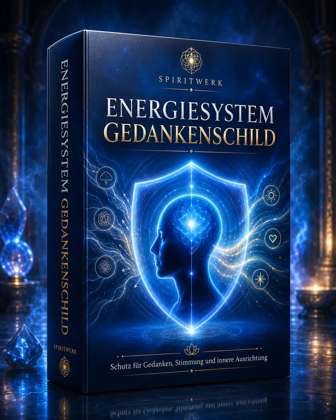Energiesystem Gedankenschild