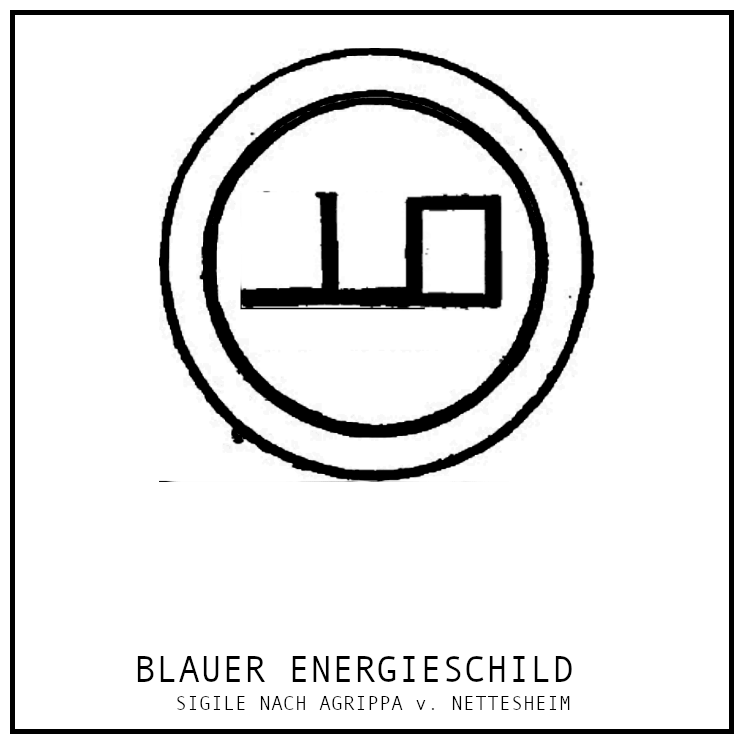 Sigilen-Reiki Blauer Energieschild