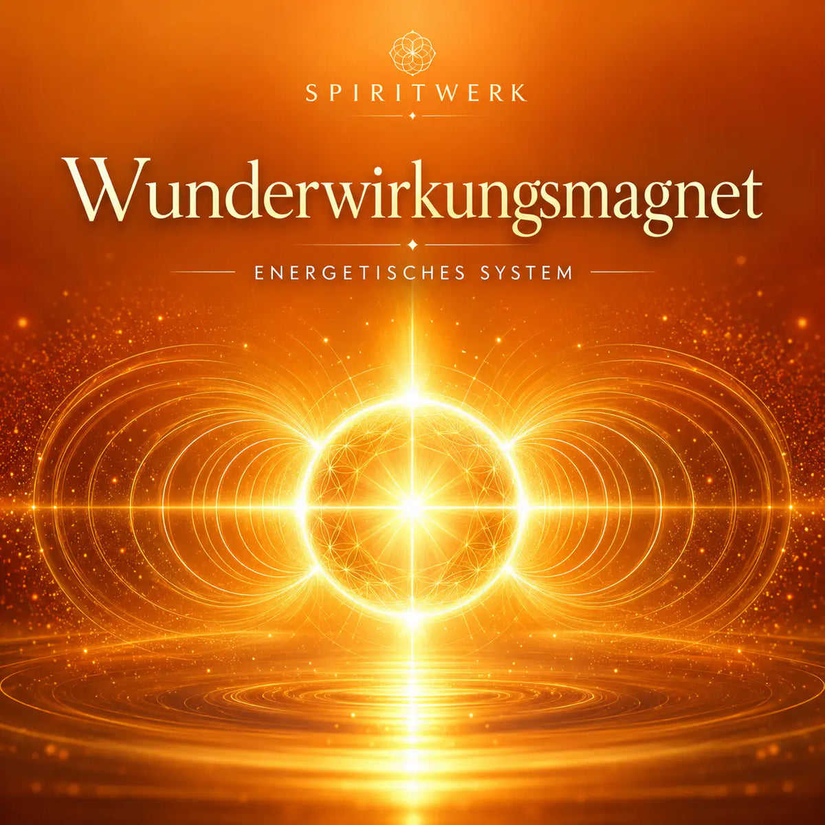 Das Cover unseres Energiesystems Wudnerwirkungsagnet: energetisches System von Spiritwerk.